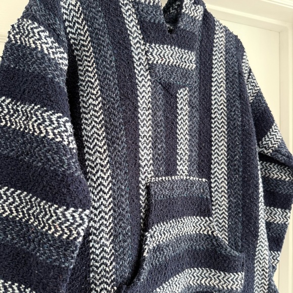 BAJA JOE Mexicali Blues Mexican Hoodie Cotton Sweatshirt S - Picture 10 of 13